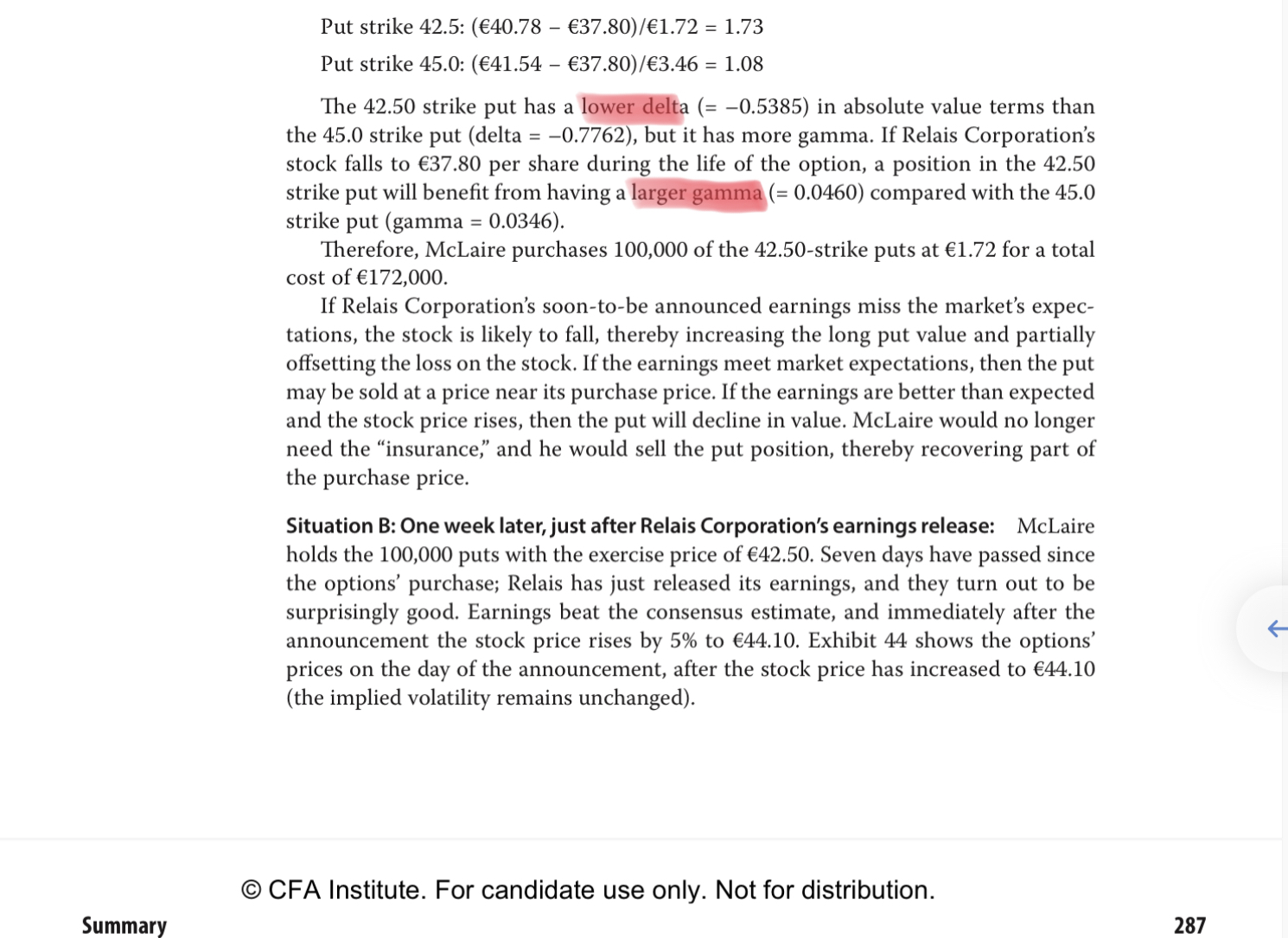 原版书R15,287页，example 8 Q2-有问必答-品职教育专注CFA ESG FRM CPA